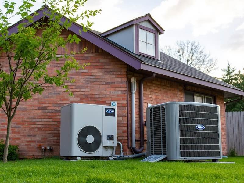 Newly bought home with a great HVAC system